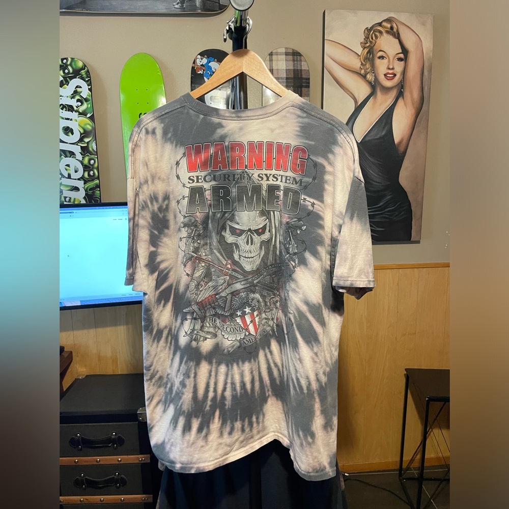 Warning Security System Arm Second Amendment - image 1